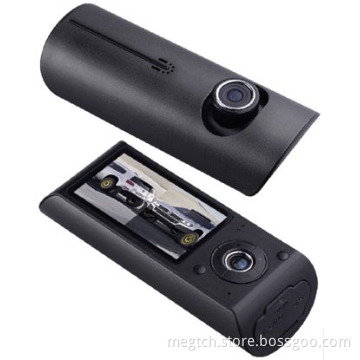 Dual Camerashd 720p with 120 Degree Wide Angel Ca Black Box